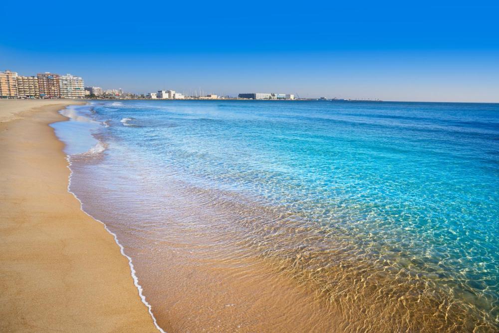 Centrico Apartamento Con Todo A Estrenar En La Playa Santa Pola Exteriör bild